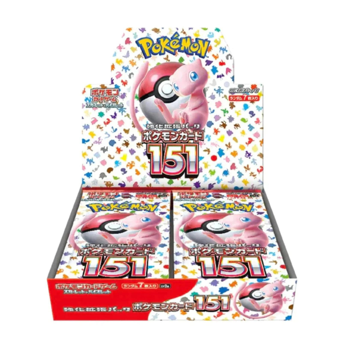 [7日內可取貨] pokemon 151 japanese-  sv2a