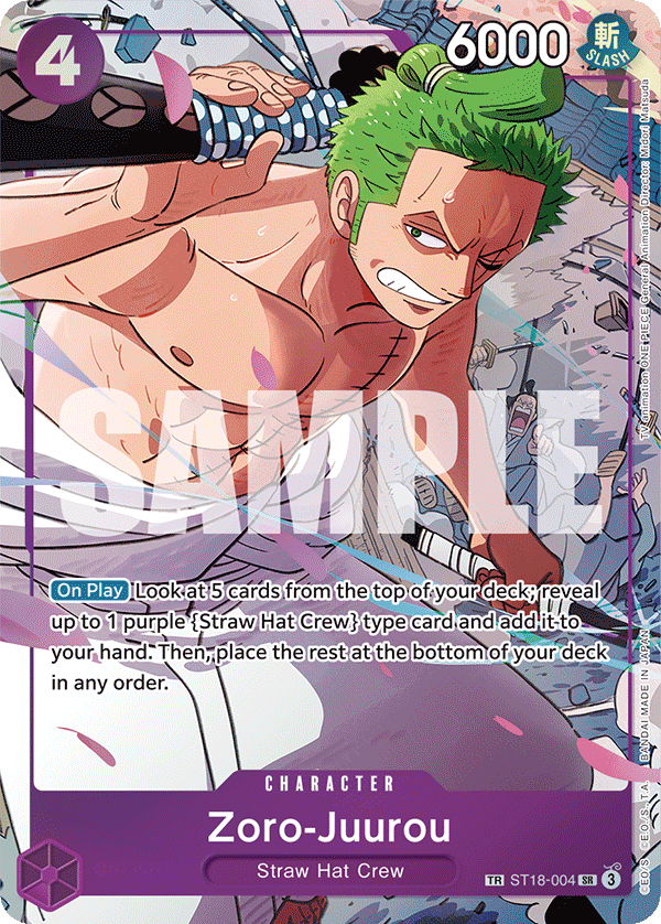 ST18-004 Zoro TR - english only