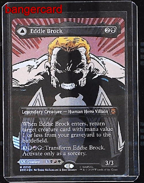 2025 Magic MARVEL'S SPIDER-MAN BORDERLESS EDDIE BROCK/VENOM LETHAL