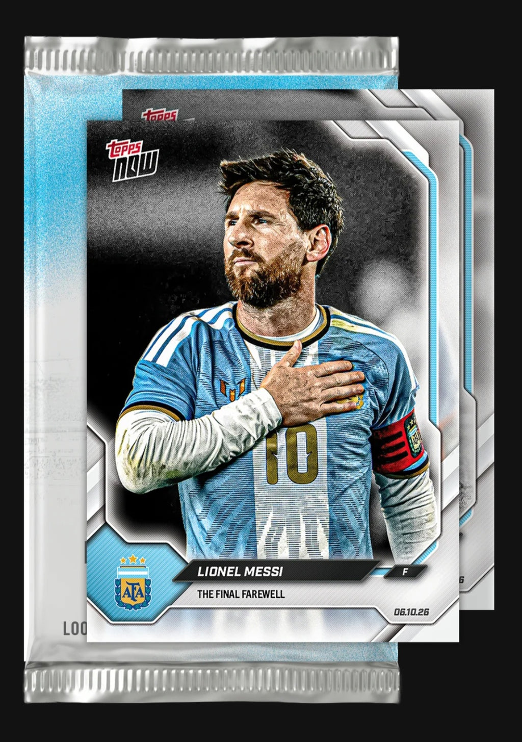 Topps now - Messi Final Farewell pack
