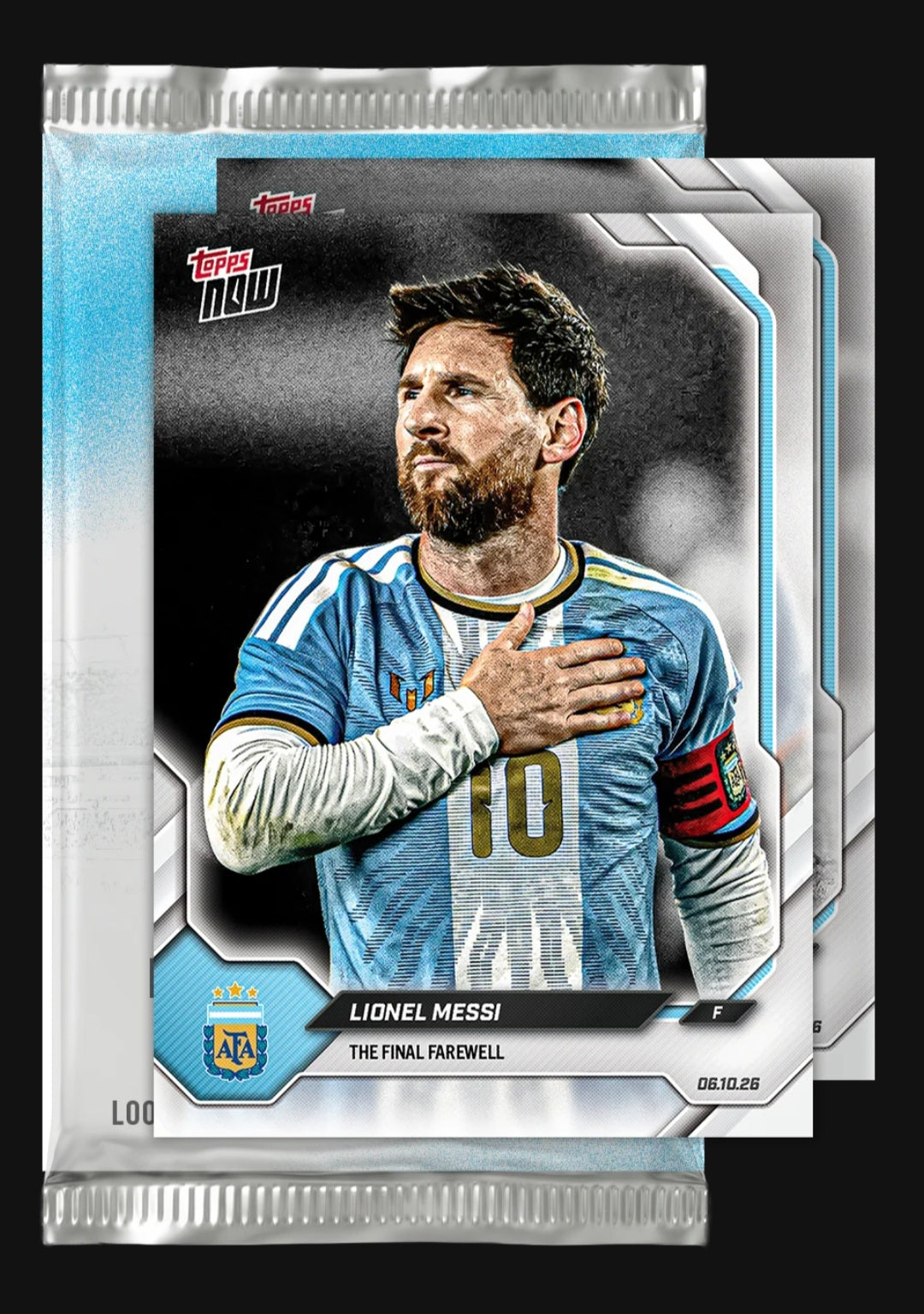 Topps now - Messi Final Farewell pack